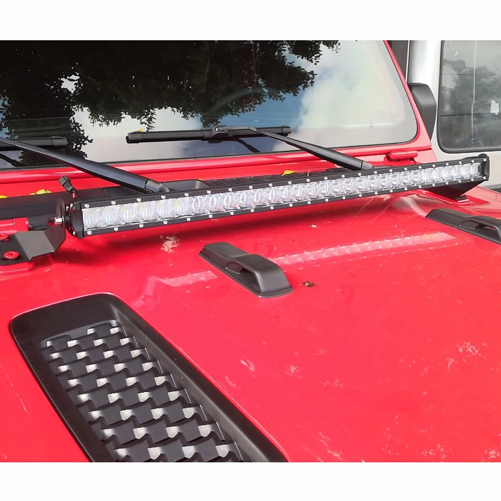 150W 30 &quotСветодиодный Светильник w/передний капот верхний кронштейн проводки для