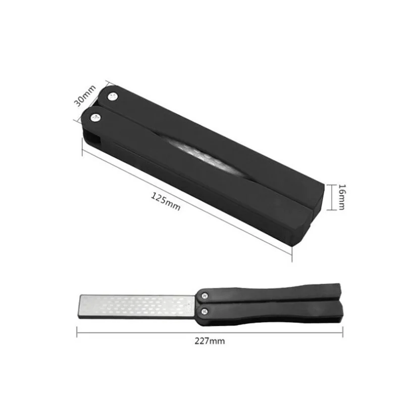 Кухонная бытовая Двусторонняя точилка для улицы портативная Бриллиантовая в