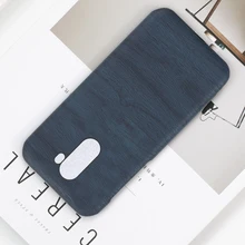 Wood grain Leather Phone Case For Xiaomi Pocophone F1 Soft Silicone Case For Xiaomi Poco F1 Protecti