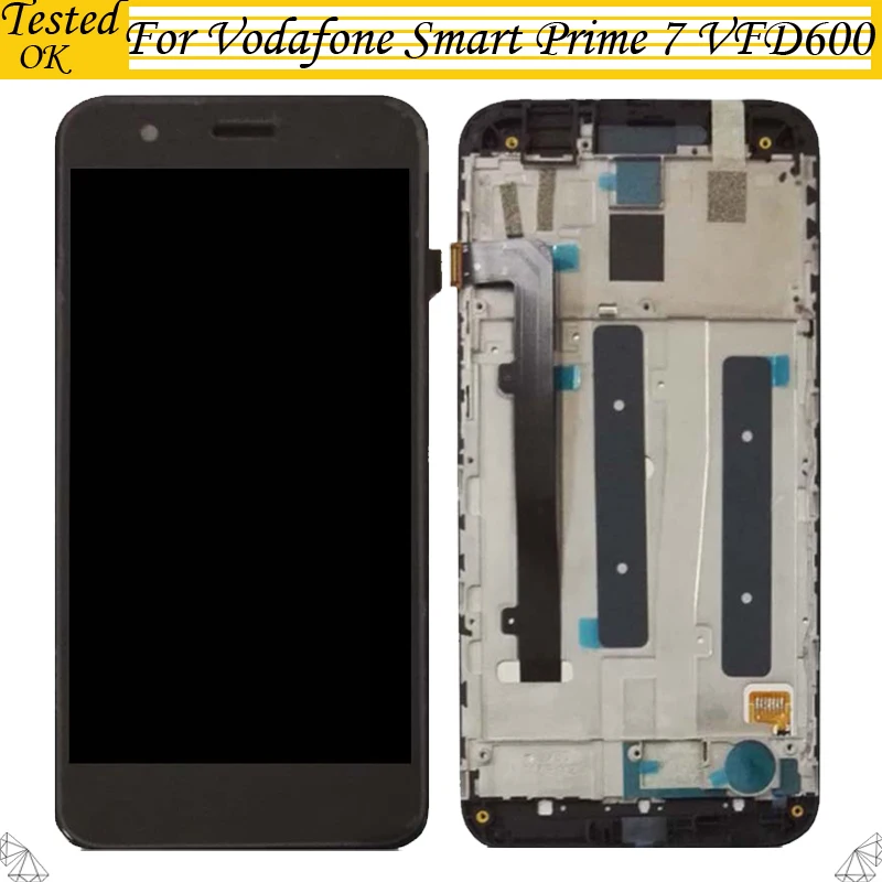 ЖК-дисплей с сенсорным экраном и дигитайзером в сборе для Alcatel Vodafone Smart Prime 7 VFD600 VFD
