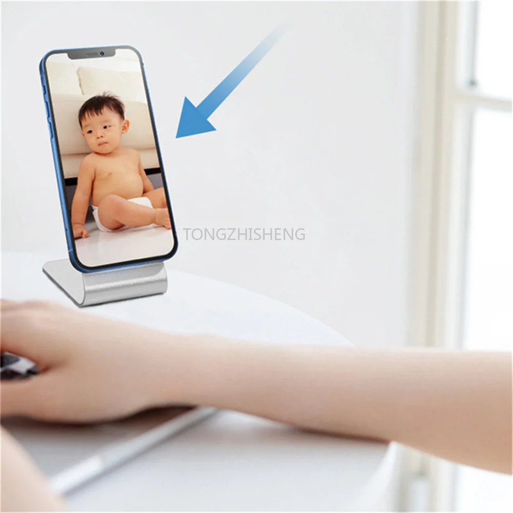 

15W Magnetic Wireless Charger Stand 360 Hanging Aluminum Alloy Charging Bracket For Magsafe iPhone 12 ProMax Mini Phone Charger