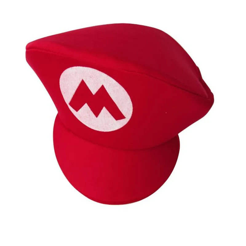 Супер Братья Марио игра Аниме Косплей Луиджи такой же пункт шляпа вечерние