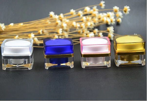 Бесплатная доставка 20 шт./лот 5 г мл акриловая бутылка для крема высшего класса