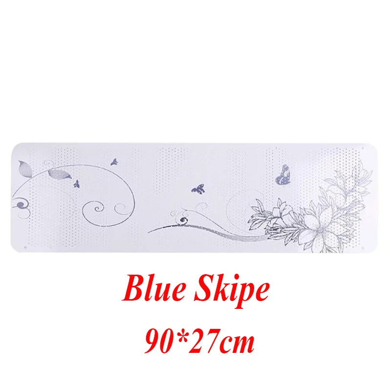 Blue Spike Новая Домашняя крышка кондиционера Регулируемый, для ветрового стекла кондиционер Baffle щит ветровой направляющей месяц прямой анти-Ветер щит - Цвет: Blue Spike