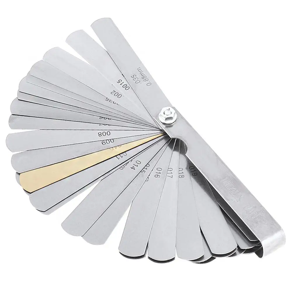 Щуп с 32 лезвиями прибор для измерения высоты струн гитары | Спорт и развлечения