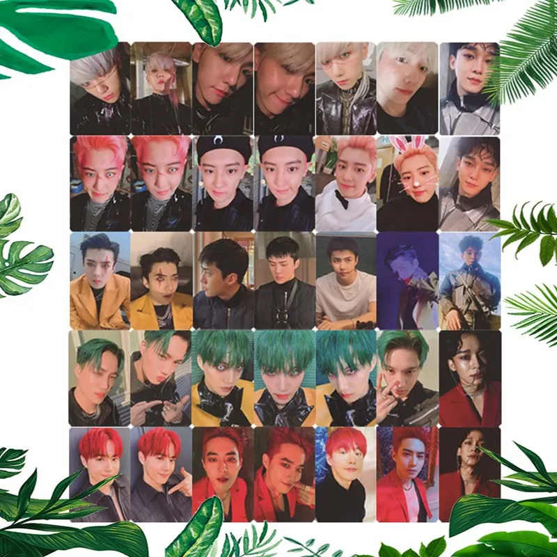 Альбом KPOP EXO Universe The War Collection HD 6 шт./компл. фотокарточки из ПВХ самодельные ломо