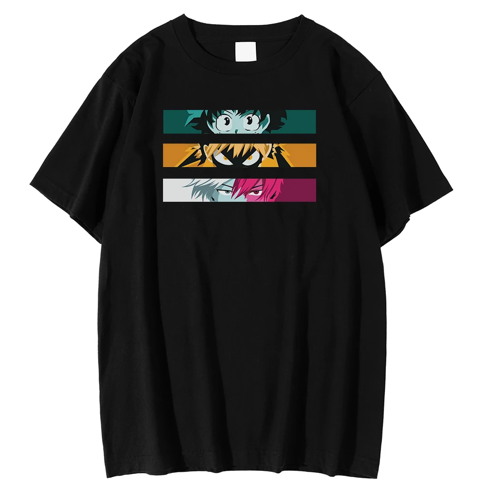 

Удобная мужская футболка Crewneck с принтом «глаза моя геройская Академия», топы, Модные дышащие футболки, мужские футболки на весну и лето