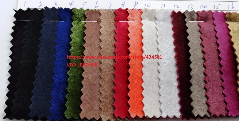 Бархатная Синтетическая кожаная ткань для сделай сам аксессуары изготовления