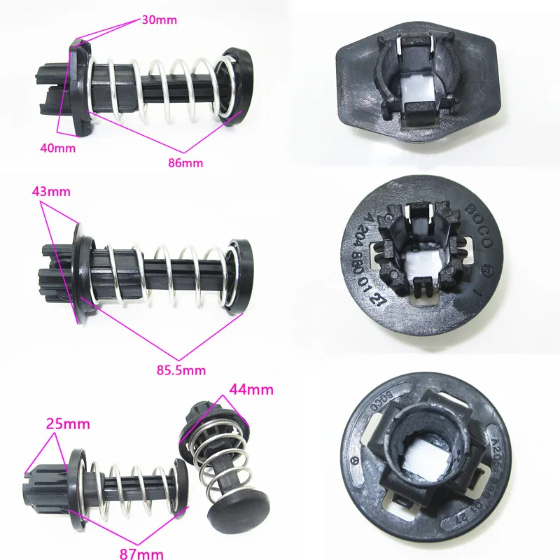 2Pcs Auto Engine Cover Clip Fasteners Hood Buffer Spring Switch Lock For Mercedes Benz C E S Series GLS GLE GLC GLA C200 S500 | Автомобили