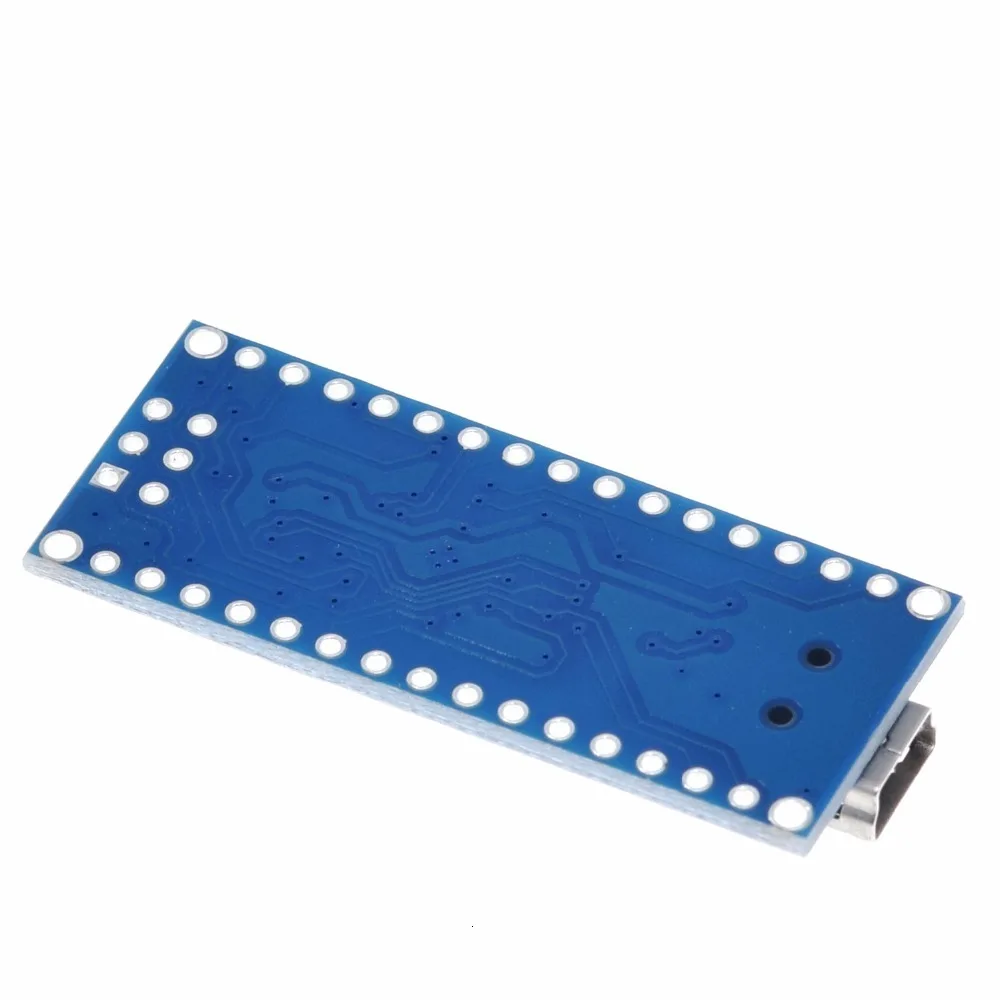 1 шт. акция для arduino Nano 3,0 Atmega328 контроллер совместимый модуль платы PCB макетная плата без USB V3.0