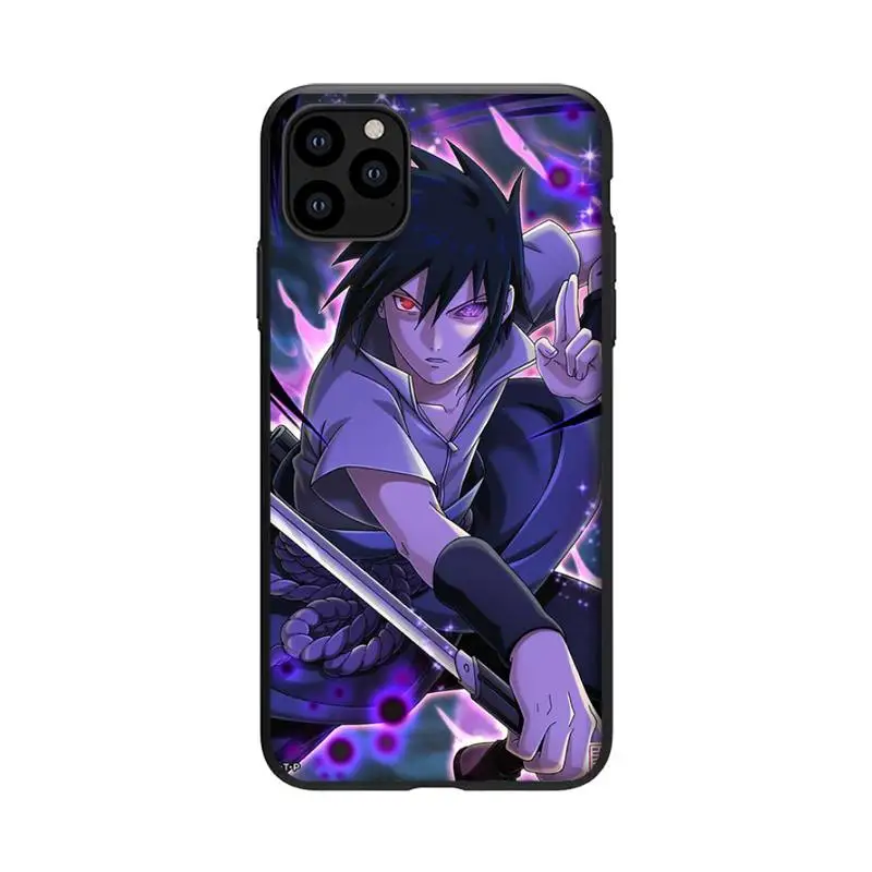 

Japan Cartoon Anime Pain Uzumaki Kakashi Uchiha Sasuke Phone Case For Black-Iphone 5s 6 6s 7 8 11 12 X Xs Xr Pro Plus Max Mini