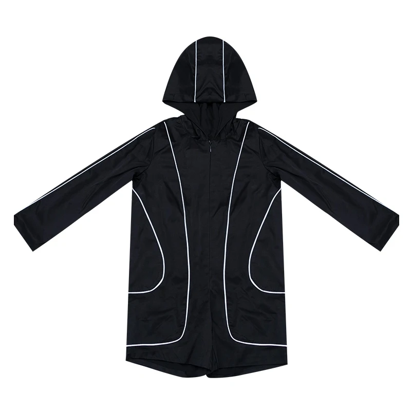 

New Kids Jazz Dance Costumes Long Sleeve Black Fashion Hip Hop Suit Girls Modern Street Dance Stage Performance Clothing