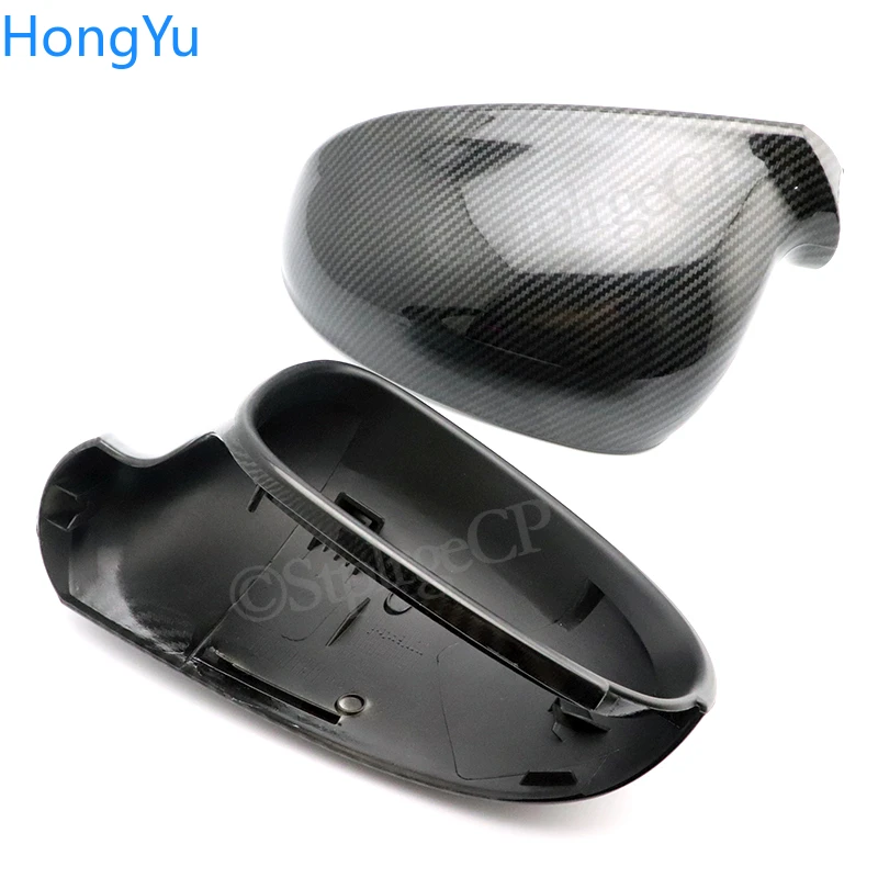 for volkswagen golf 5 mk5 gti jetta 5 passat b6 b5 5 side wing mirror covers caps for vw sharan golf 5 6plus variant eos free global shipping