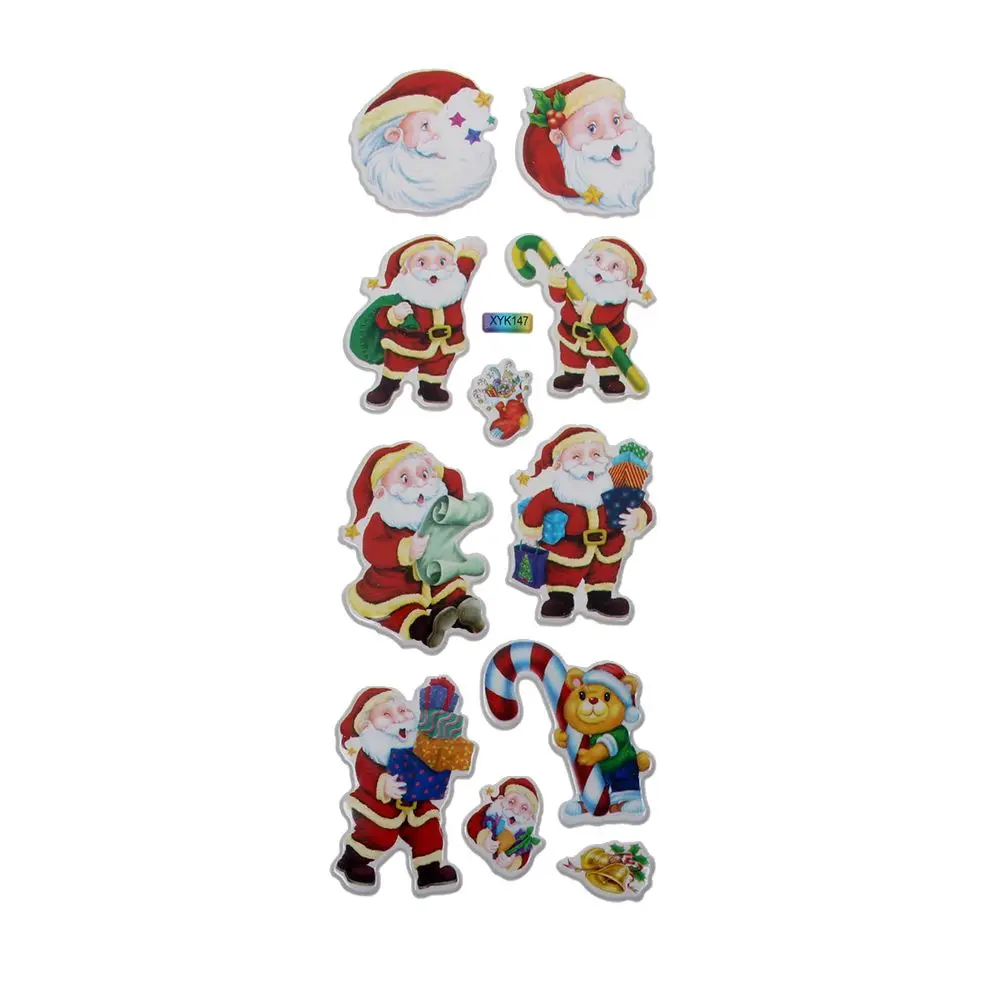 

Adhesive 1Pcs Decorative DIY Christmas Stickers Claus