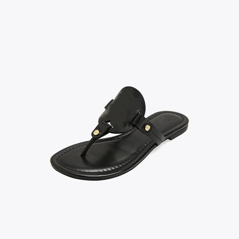 

Fashion Sandals Luxury designer Slides Denim Flat Slippers tory Shoes Ladies Summer Outdoor Beach Causal Flip Flops tb