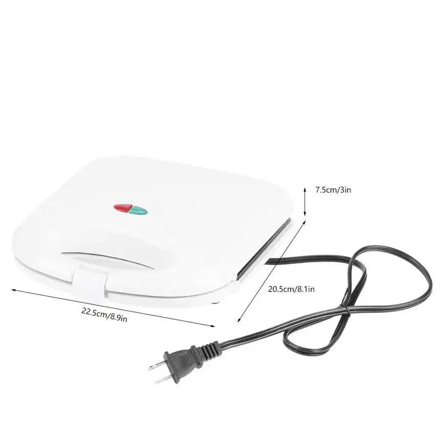 Мини электрический Сэндвич Чайник Многофункциональный хлеб тостер гриль Panini