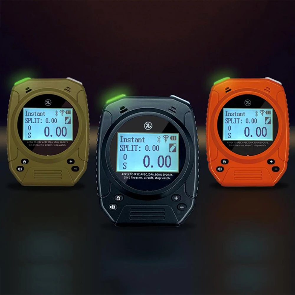 m1a2 f for tactical firearm shooting training timer competition or shot timer connected to mobile phone app led display screen free global shipping