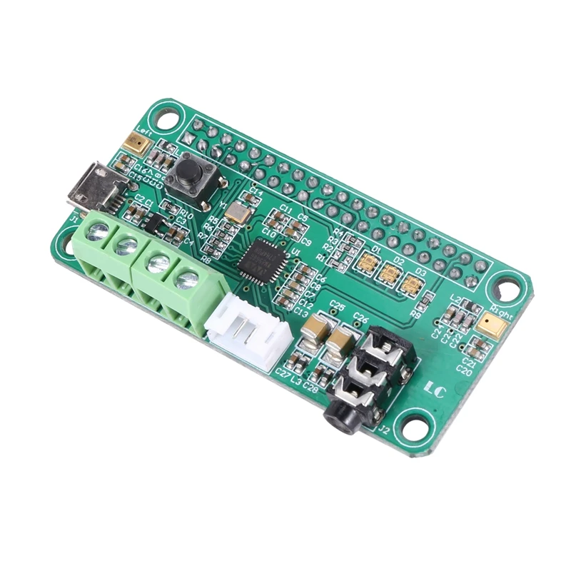 

WM8960 Hi-Fi Sound Card HAT For Raspberry Pi Stereo CODEC Play/Record I2S Port Dual Micphone Voice Recognition Board