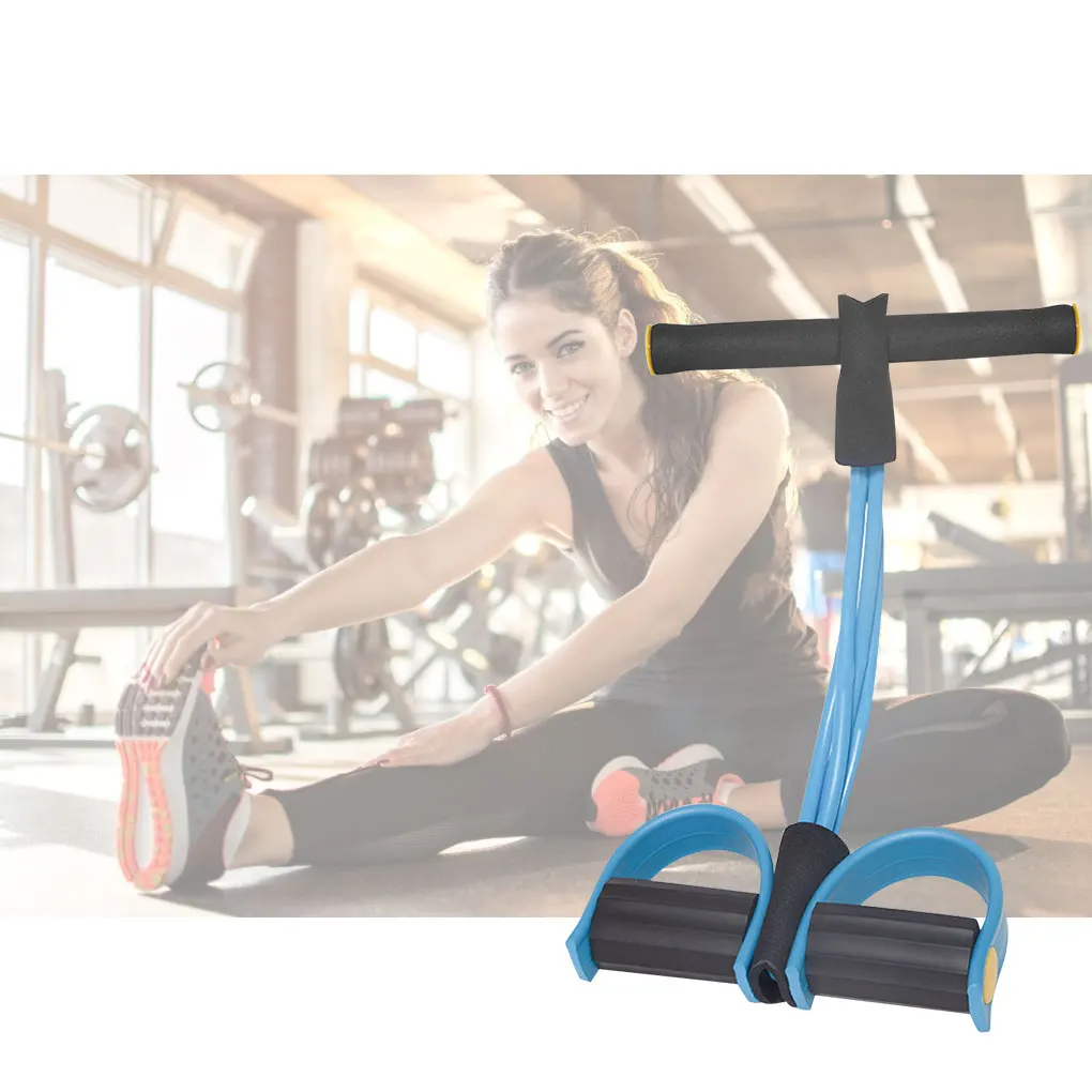 Эластичный резиновый тренажер для живота эластичная лента домашнего спортзала