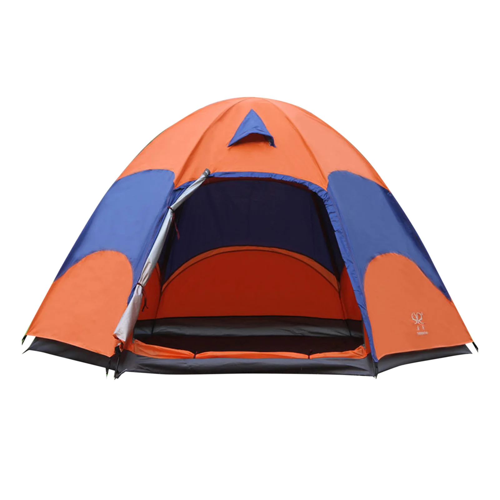 

Туристическая двухслойная палатка, автоматическая двухслойная, с защитой от ветра, для походов, 1-2 человек, летняя семейная палатка для кемп...