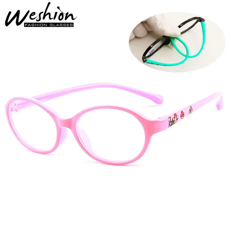 Синий светильник блокирующие очки для детей мальчиков и девочек Гибкая