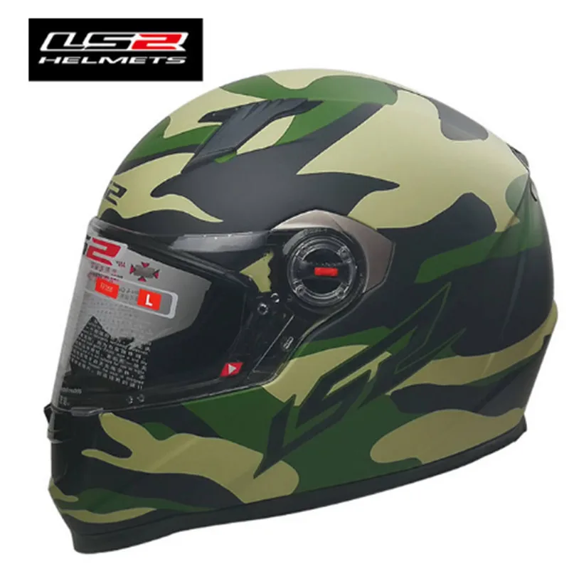LS2 FF358 Samuria анфас мотоциклетный шлем мужские гоночные мотокроссы шлемы Capacetes Motociclismo Casco Moto ECE - Цвет: 37