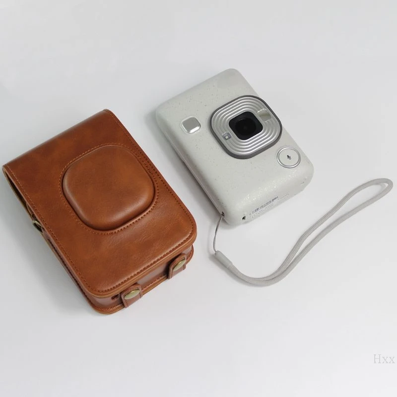 Высококачественная сумка из искусственной кожи в кожаном футляре для Fuji Fujifilm Instax Mini Liplay Kit