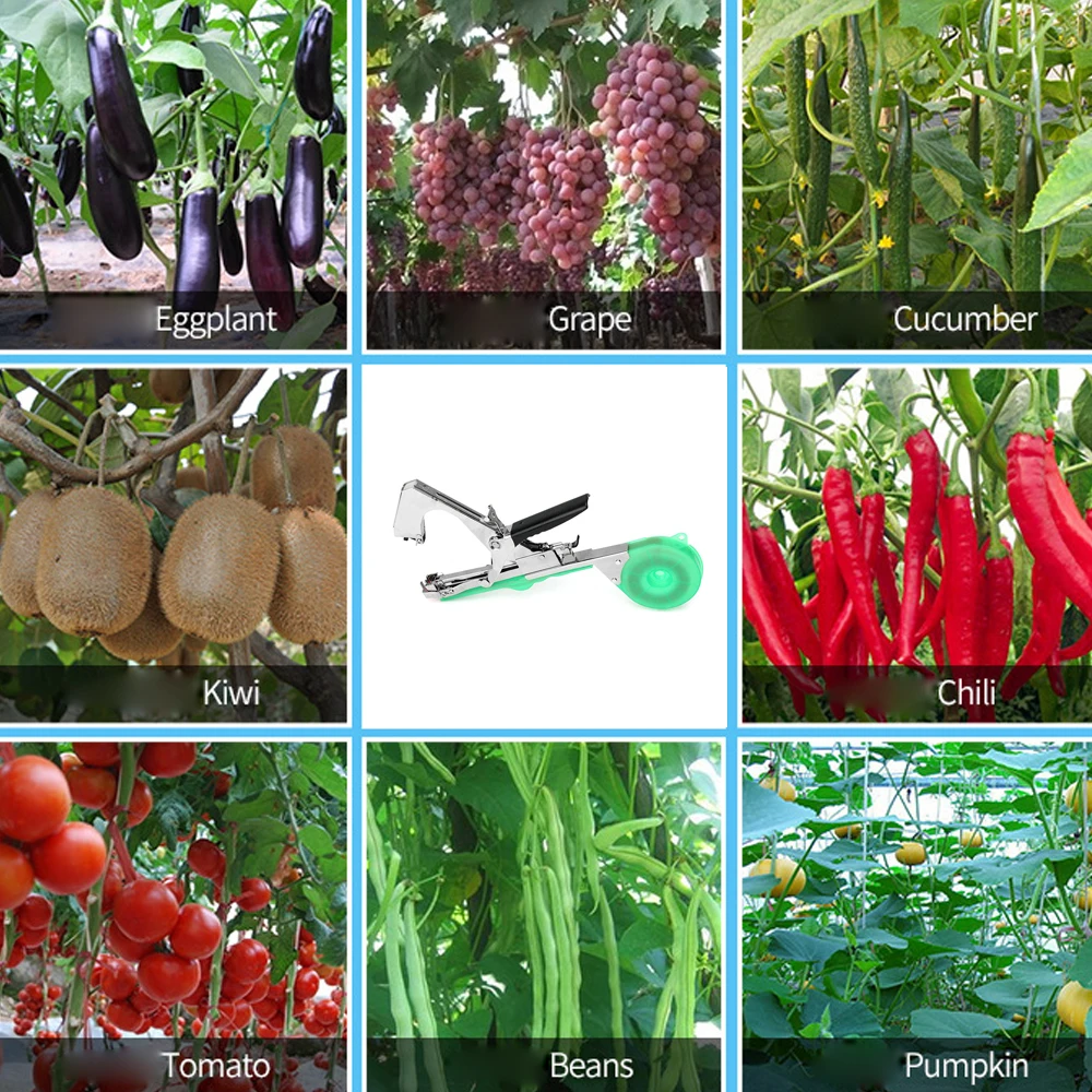 Домашний TapenerTying машина фермы садовый завод обвязки Tapetool для томат огурец горячий
