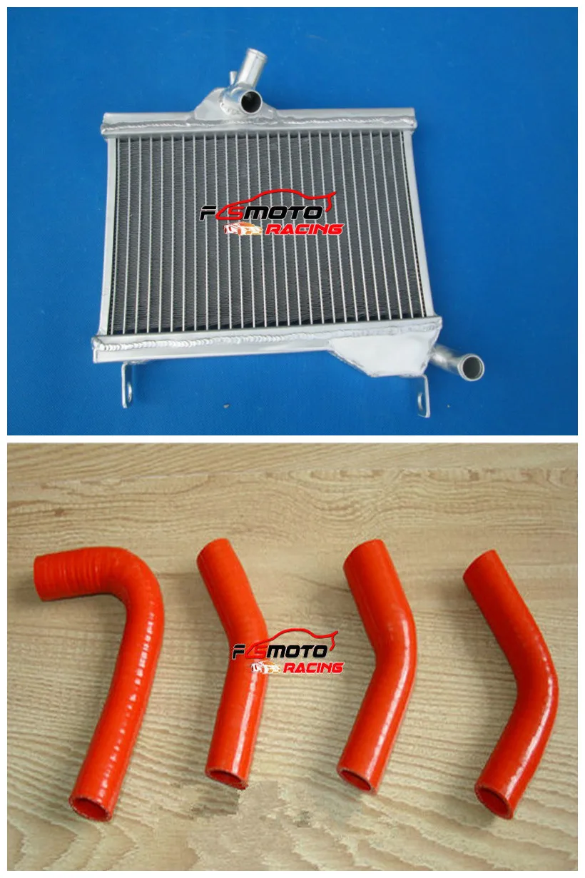 

Aluminum Radiator & Silicone Hose For 1984-1988 Yamaha RZ350 RD350 RD250 RD 350 250 1984 1985 1986 1987 1988