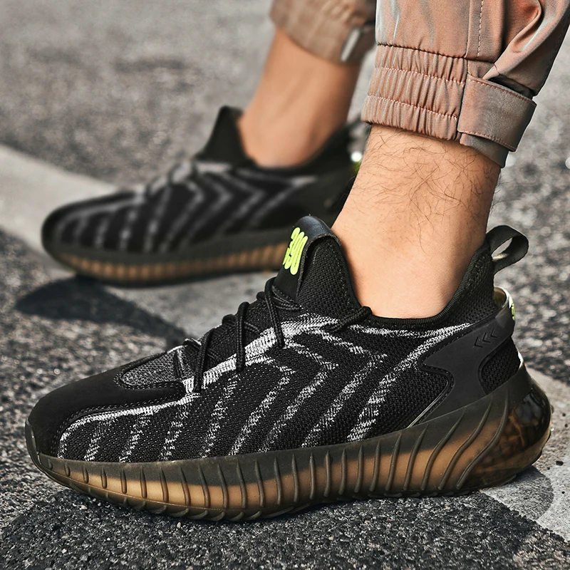 

Men's Shoes 2021 Summer New Fashion Casual Sports Shoes Breathable Running Shoes Soft Sole Comfortable Men's Mesh Cloth Shoes