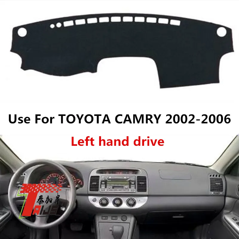 

TAIJS Factory Good Quality Simple Polyester Fibre Car Dashboard Cover For TOYOTA CAMRY 2002 2003 2004 2005 2006 Left Hand Drive
