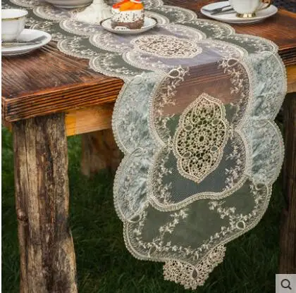 Европейская роскошная скатерть с вышивкой золотым бархатным флагом красивая