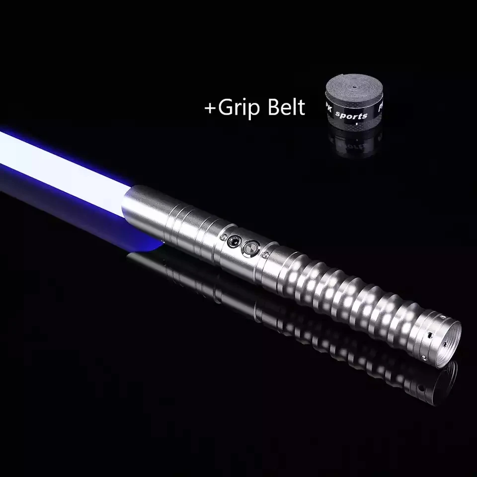 

lightsaber, Metal Handle Heavy Dueling 12 Color LED Change Volume adjustment Force 6 Sound fons FOC Blaster