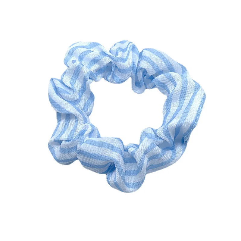 

5Pc Fruit Print Large Intestine Hair Ring Small Fresh Girls Elastic Hair Bands Ponytail Holder Hair Accessorie Fashion scrunchie