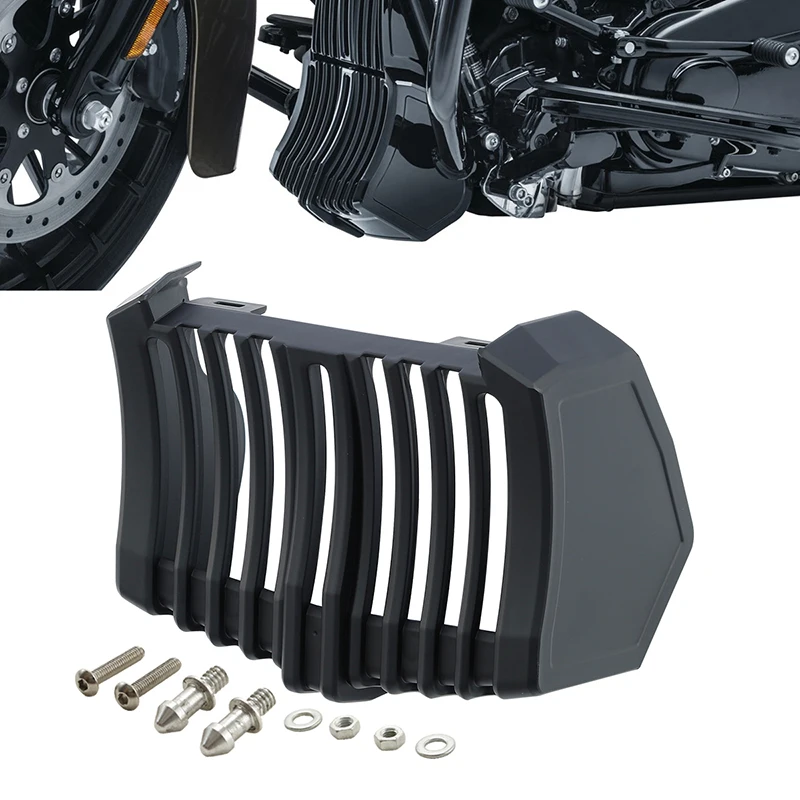Масляный радиатор для мотоцикла Harley Touring Freewheele Road скользящий Electra Glide King Street 2017-2021