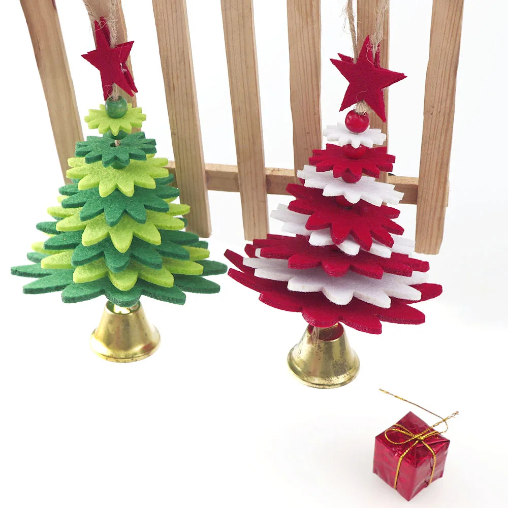 Рождественские украшения для дома колокольчики Рождественская елка