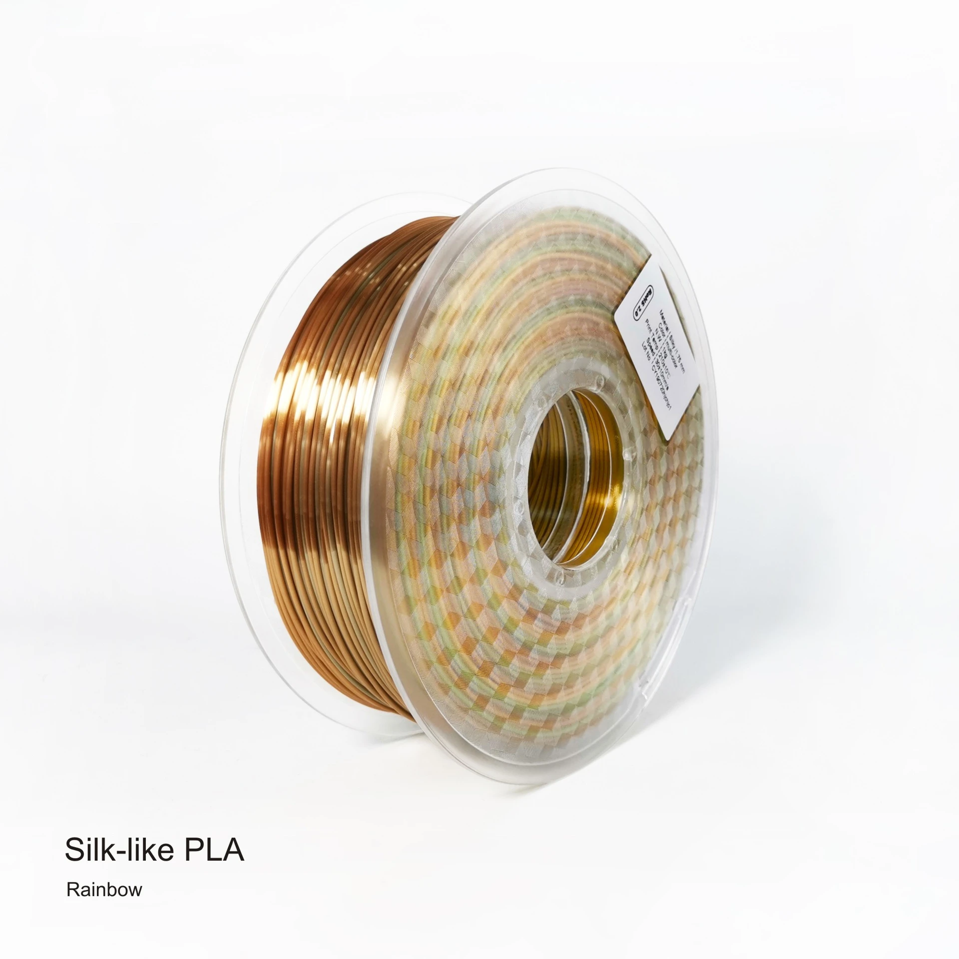 PLA Rainbow Silk like  3D Printer Filament 1.75mm 1kg Gradients A plate of multicolor Color mixing For Printing best sellers