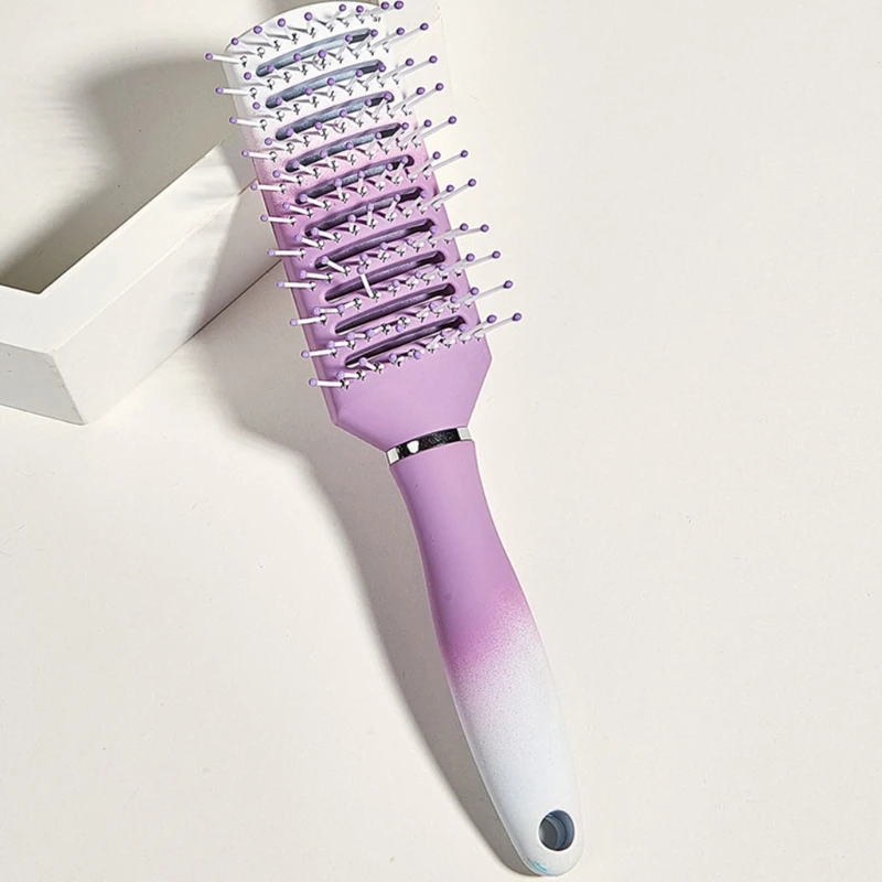 

Cushion Nylon Bristle Styling Brushes For Women Men Wet And Dry Hair