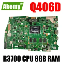 FOR ASUS ZenBook Q406D Q406DA Q406Q Q406QA UX462QA LAPTOP MOTHERBOARD mainboard WITH  R3700 CPU  + 8GB RAM