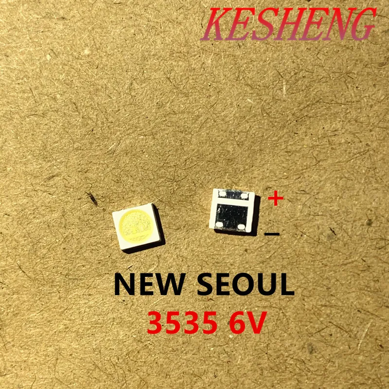 Сеул светодиодный Ad Alta Potenza подсветка в 3000 шт. 2 Вт 3535 6 v bianco Freddo 135LM ТВ аппликатор