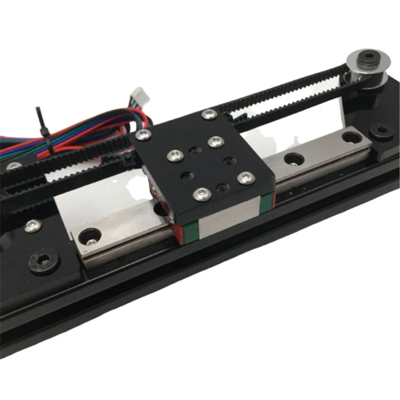 

Funssor NEMA17 stepper motor 2020 MGN12 linear rail motion guide kit 75mm travel