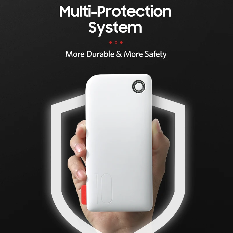 Benks PB11 PD18W 10000mAh банк питания для iPhone Xs Max Быстрая зарядка 3 0 USB C мобильный телефон