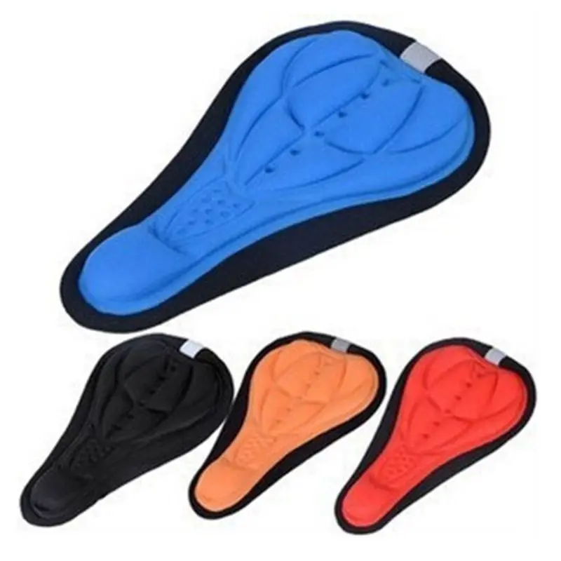 

3D Soft Replacement Bicycle Seat Cover Thicken Padded Bike Saddle Cushion Riding
