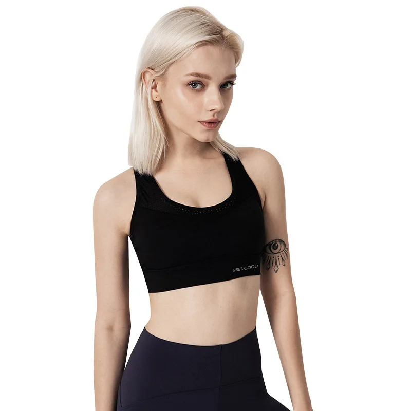 Спортивный бюстгальтер-топ новинка фитнес дышащие спортивные бюстгальтеры