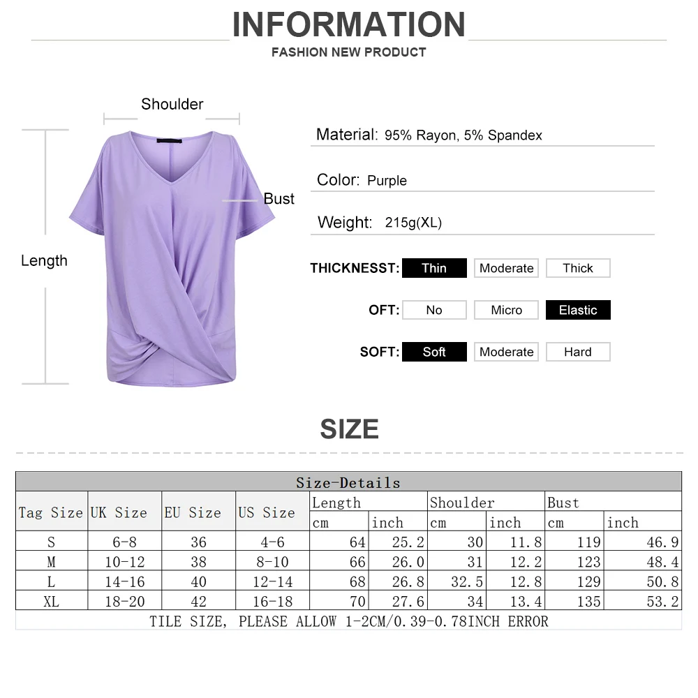 

Sales Women's Solid Color Off-shoulder T-shirts Ladies Summer Fashion V-Neck All-match Tee Tops Female Loose Breathable Tees D30