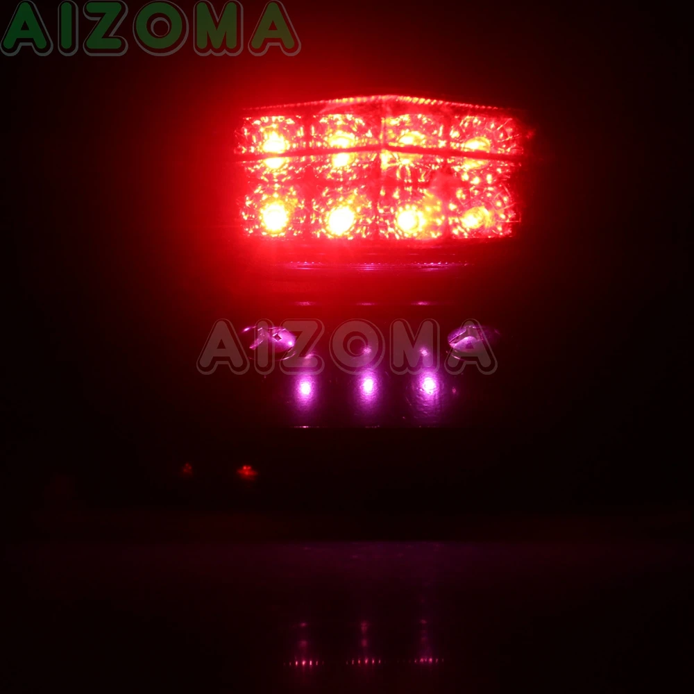 Универсальные задние стоп-сигналы для мотоциклов со встроенсветодиодный