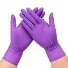 Перчатки Нитриловые, не гипоаллергенные, розово-фиолетовые, одноразовые, 50100 шт.