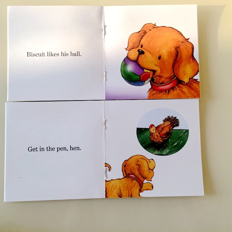 Карманная книга для чтения детских книг серия печенья Phonics английская 24