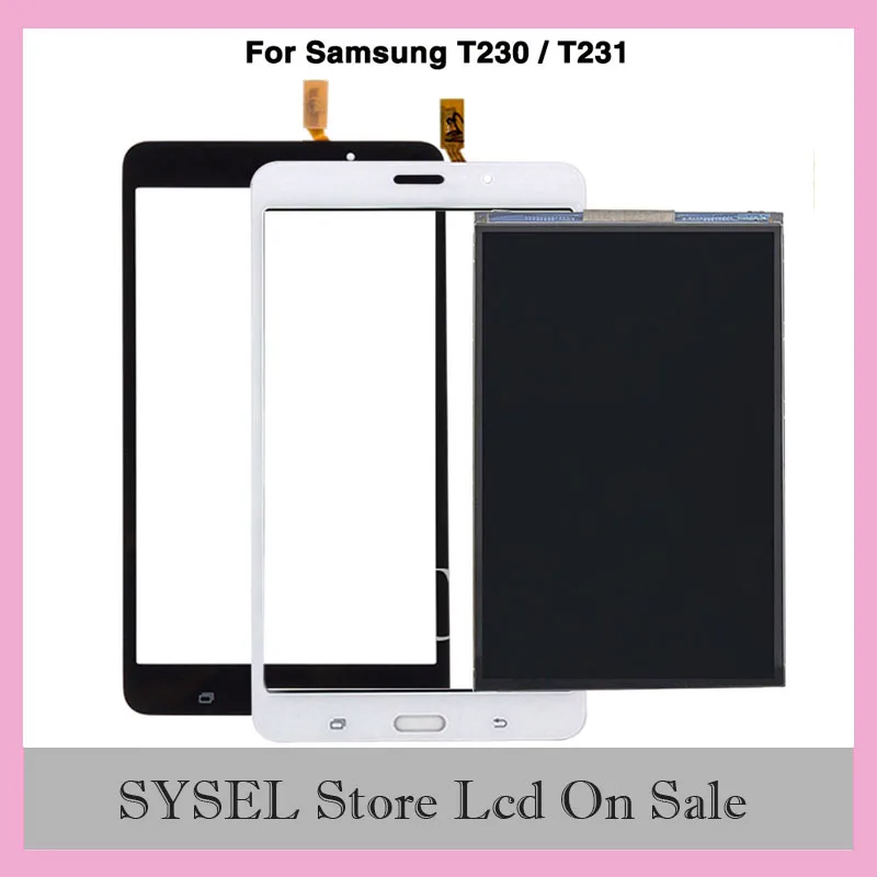 T230 ЖК Сенсорная панель для Samsung Galaxy Tab 4 7 0 T231 SM-T231 SM-T230 ЖК-дисплей сенсорный экран