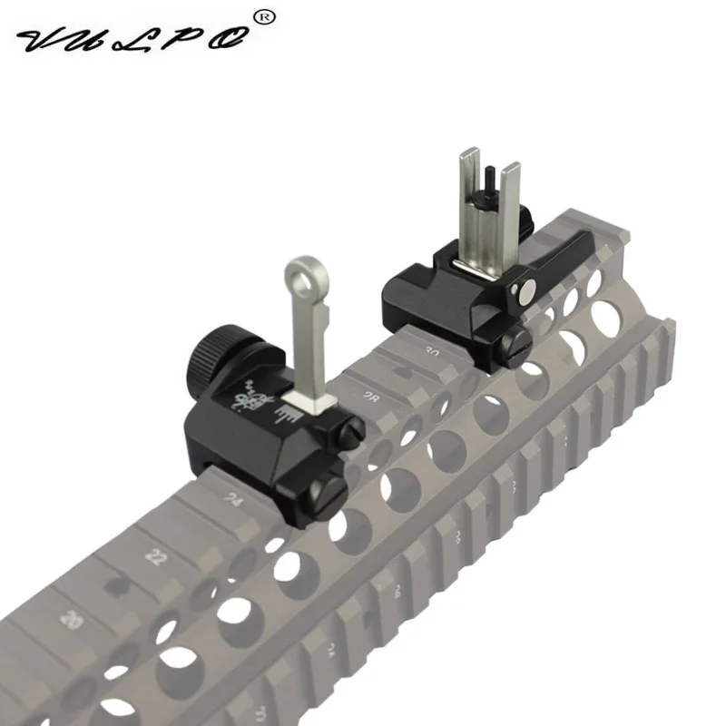 Прицел складной из цинкового сплава 300 м для страйкбола | Спорт и развлечения